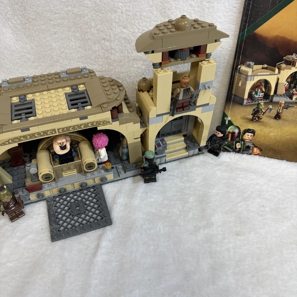 LEGO Star Wars Boba Fett's Throne Room 75326 All 7 Minifigures Instructions